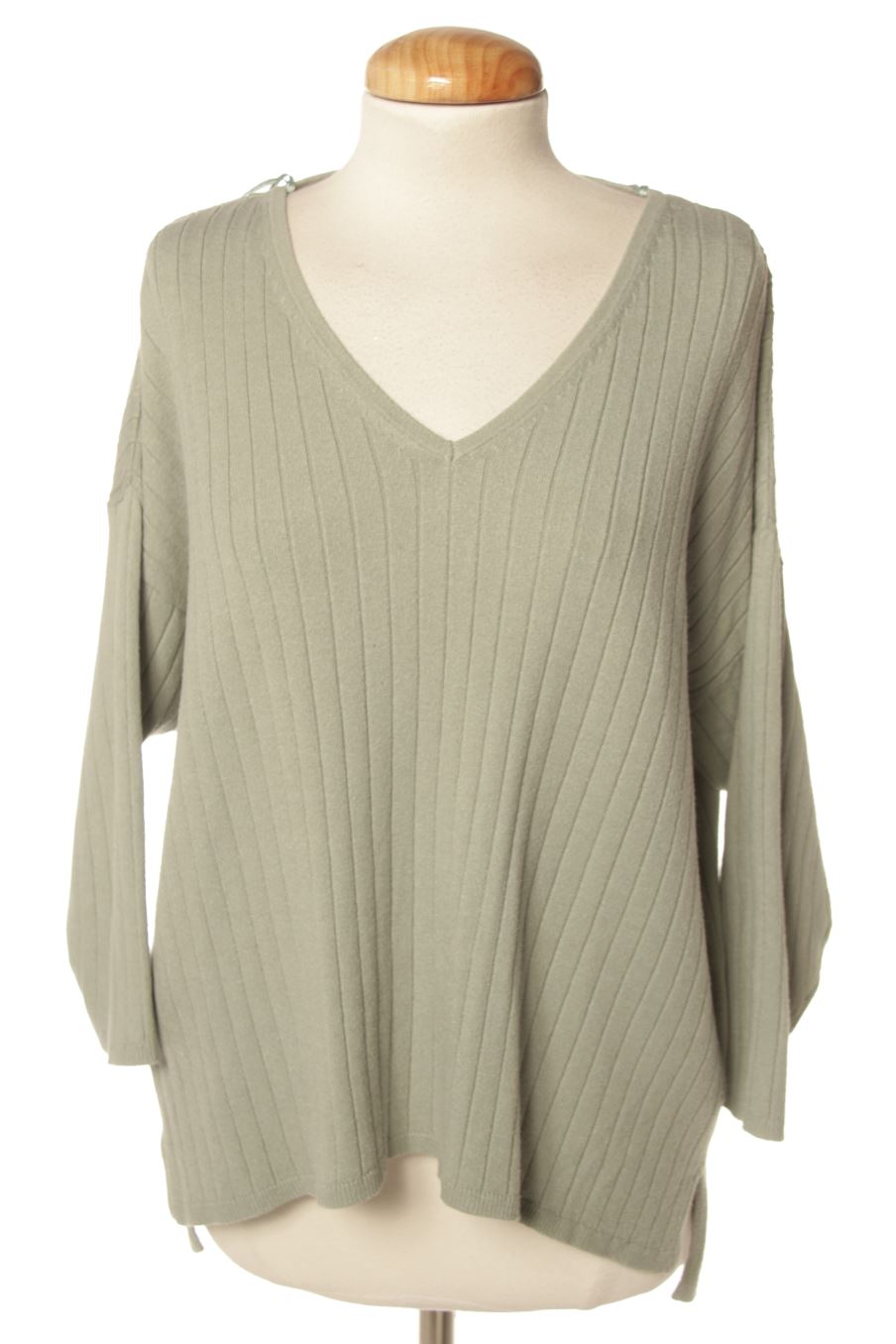 Pull Cortefiel de la taille M, de couleur vert