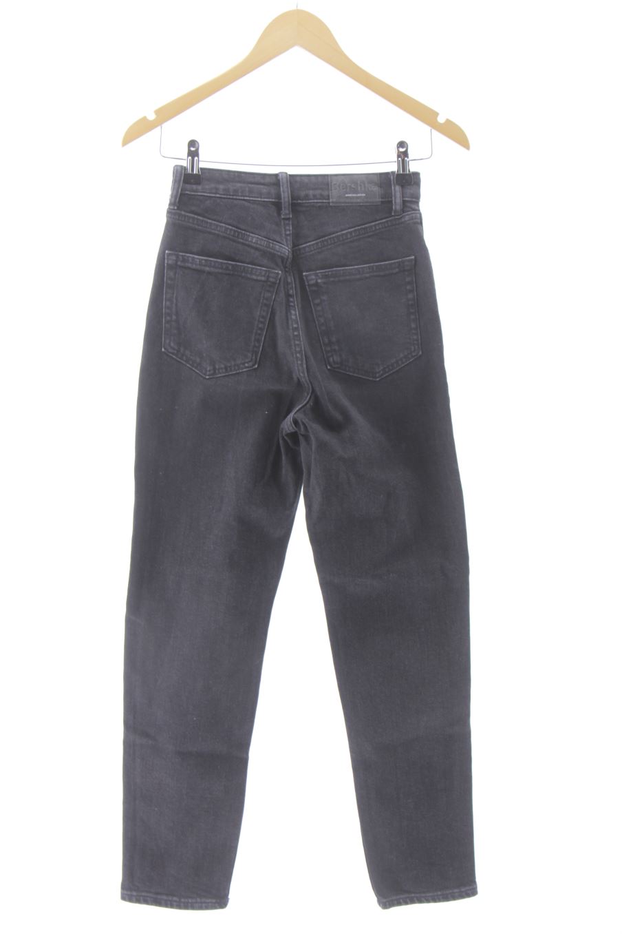 Jeans Bershka de la taille 34, de couleur noir de denim