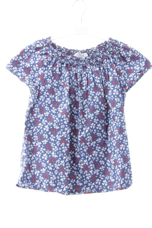 Kurzärmelige Bluse