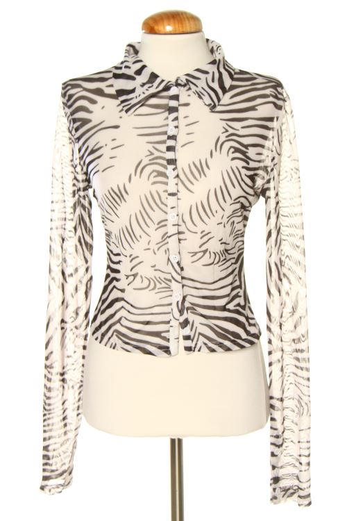Blusa a maniche lunghe