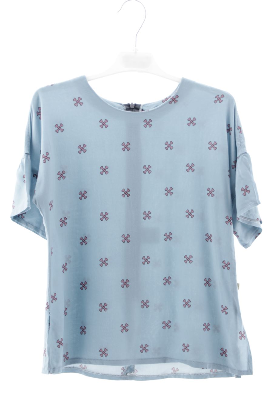 Blouse à manches courtes Pilar Batanero de la taille 10 ans de seconde main