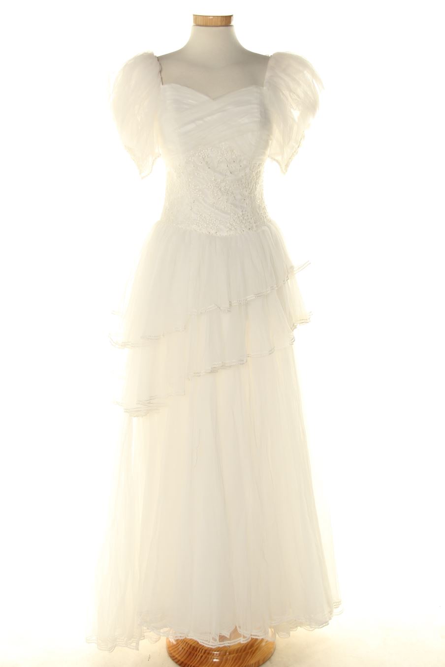 Vestido elegante de Pronovias de la talla 42, de color blanco