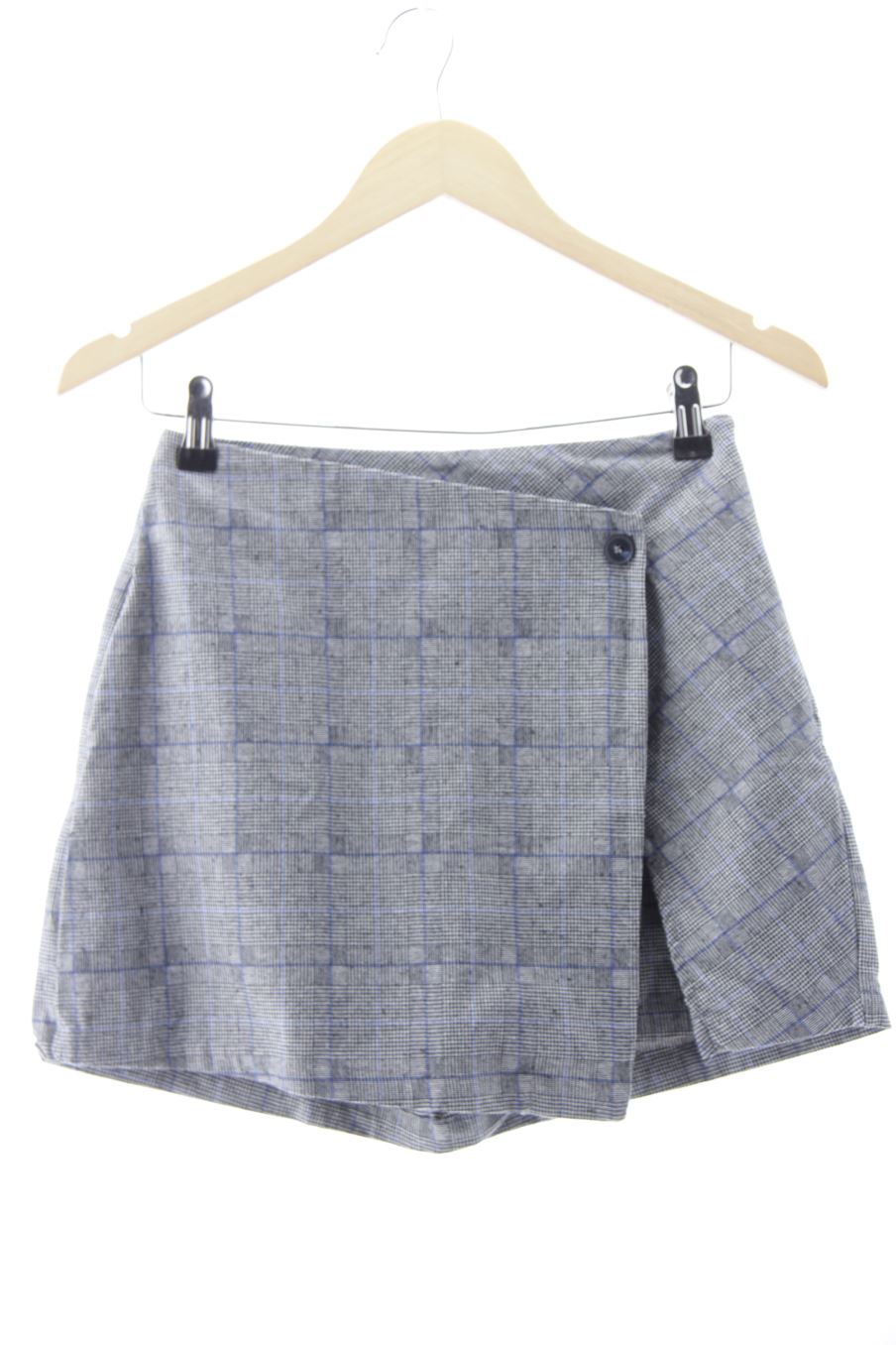 Shorts Stradivarius de la taille 34, de couleur carreaux