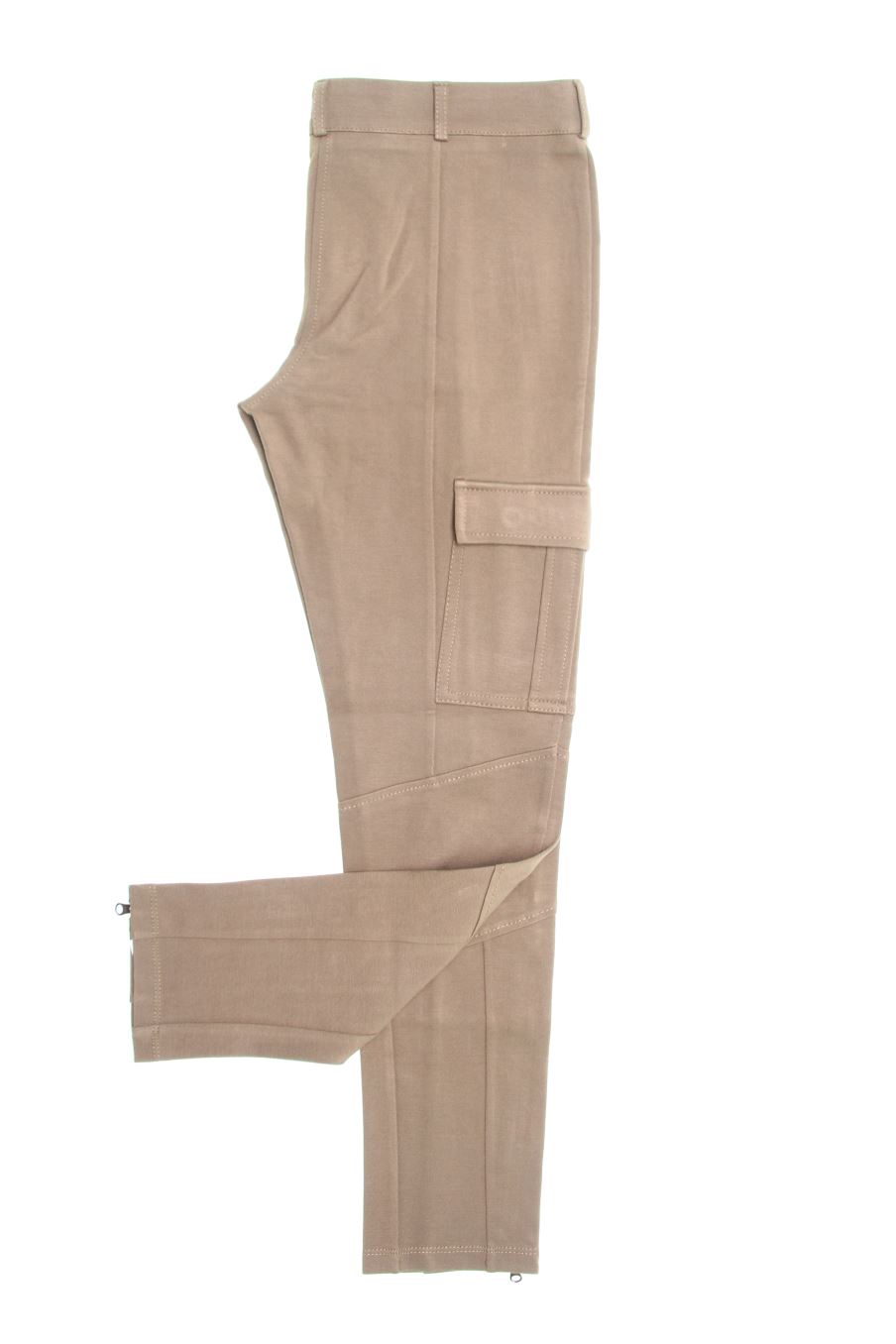 Pantalón Casual de Mango de la talla M, de color verde