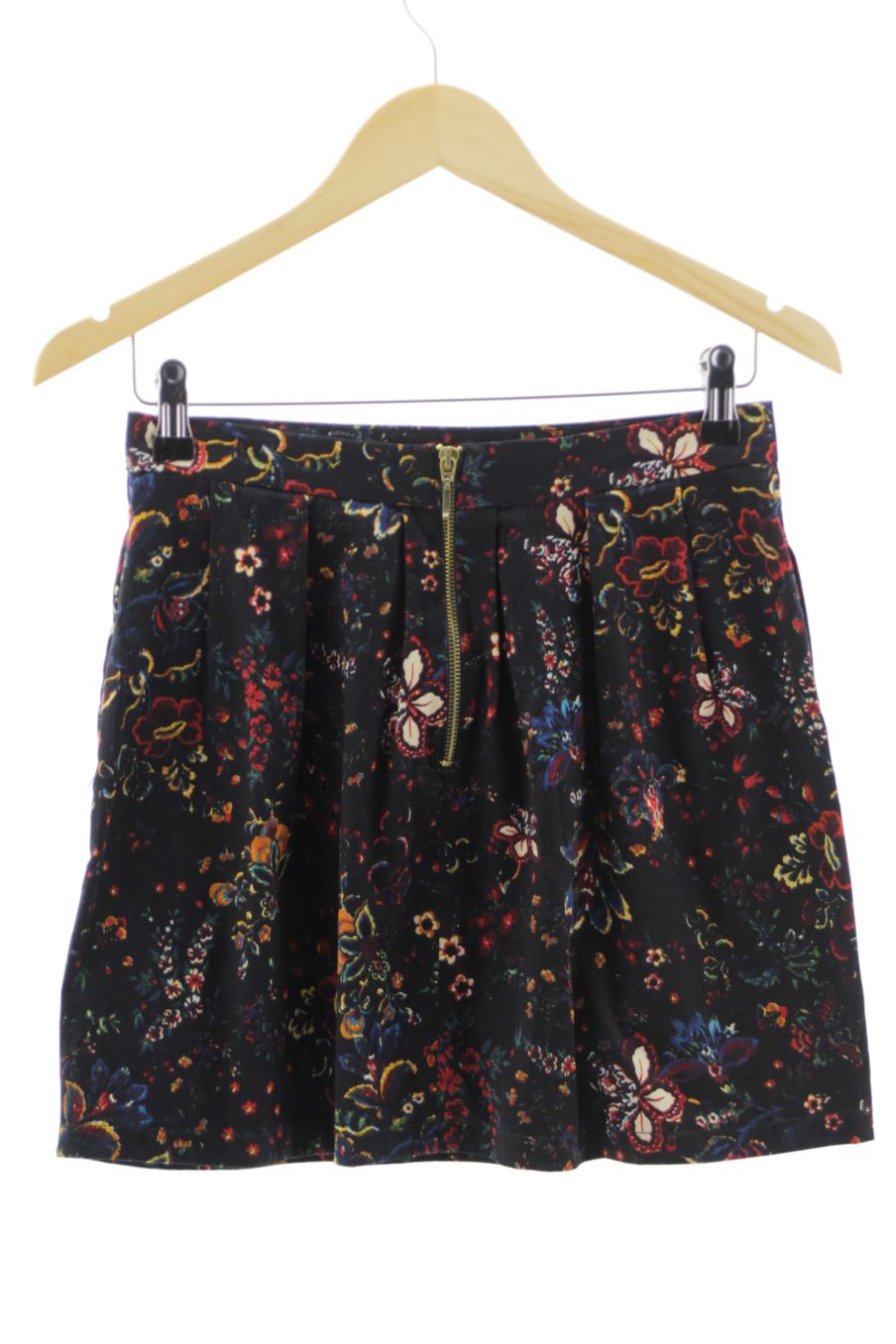Jupe Stradivarius de la taille 38, de couleur fleurs