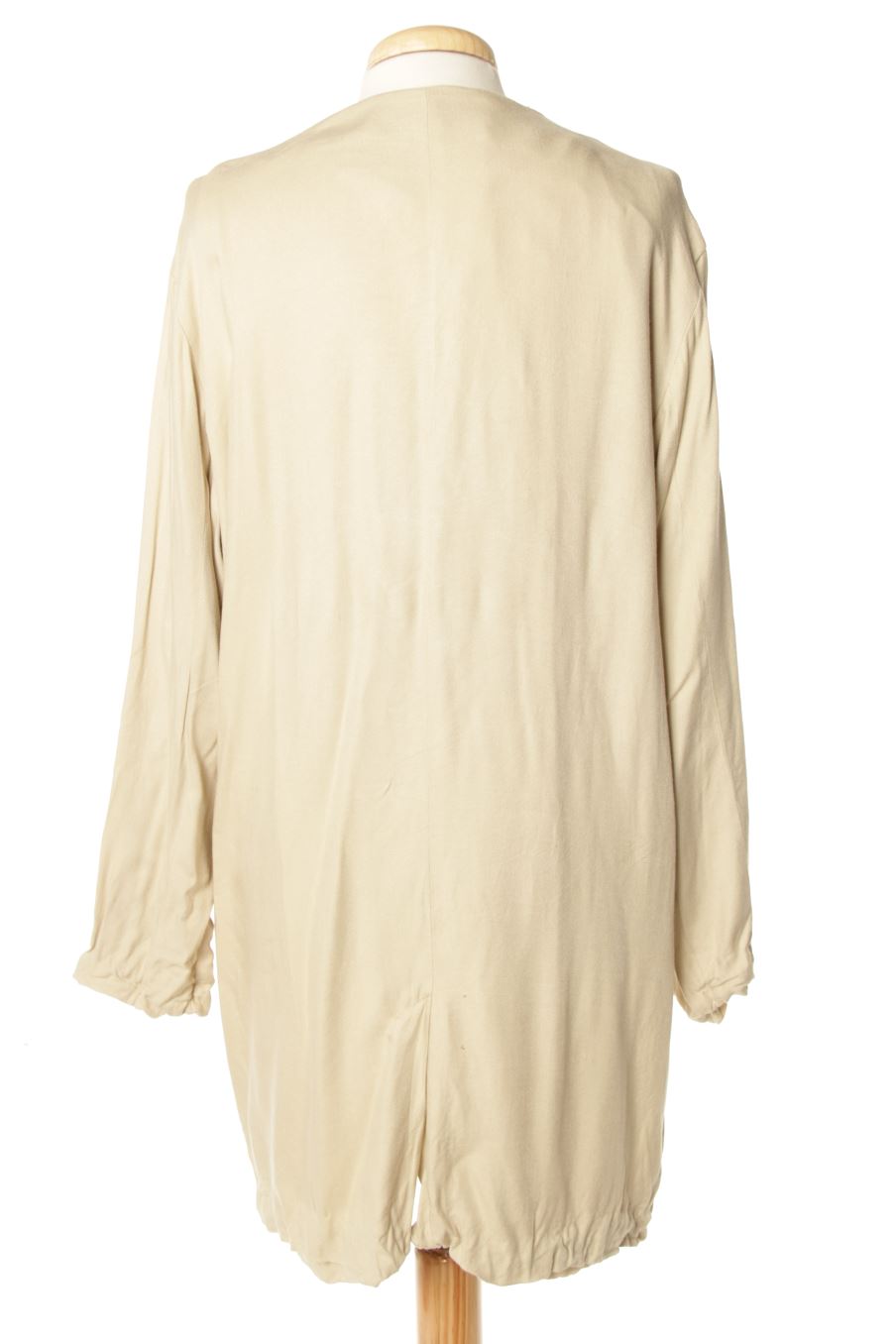 Abrigos de Pull & Bear de la talla M, de color beige