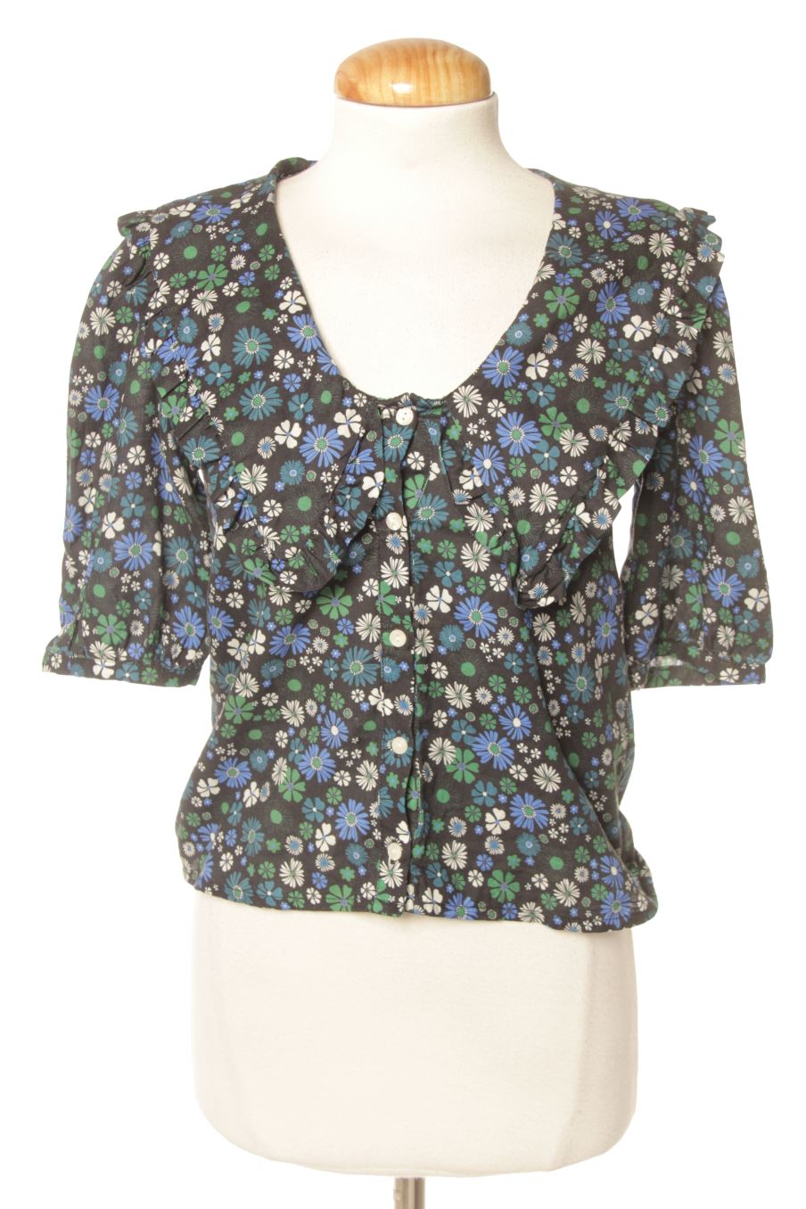 Hemd von Bizzbee Größe XS, Farbe Geblümt, für