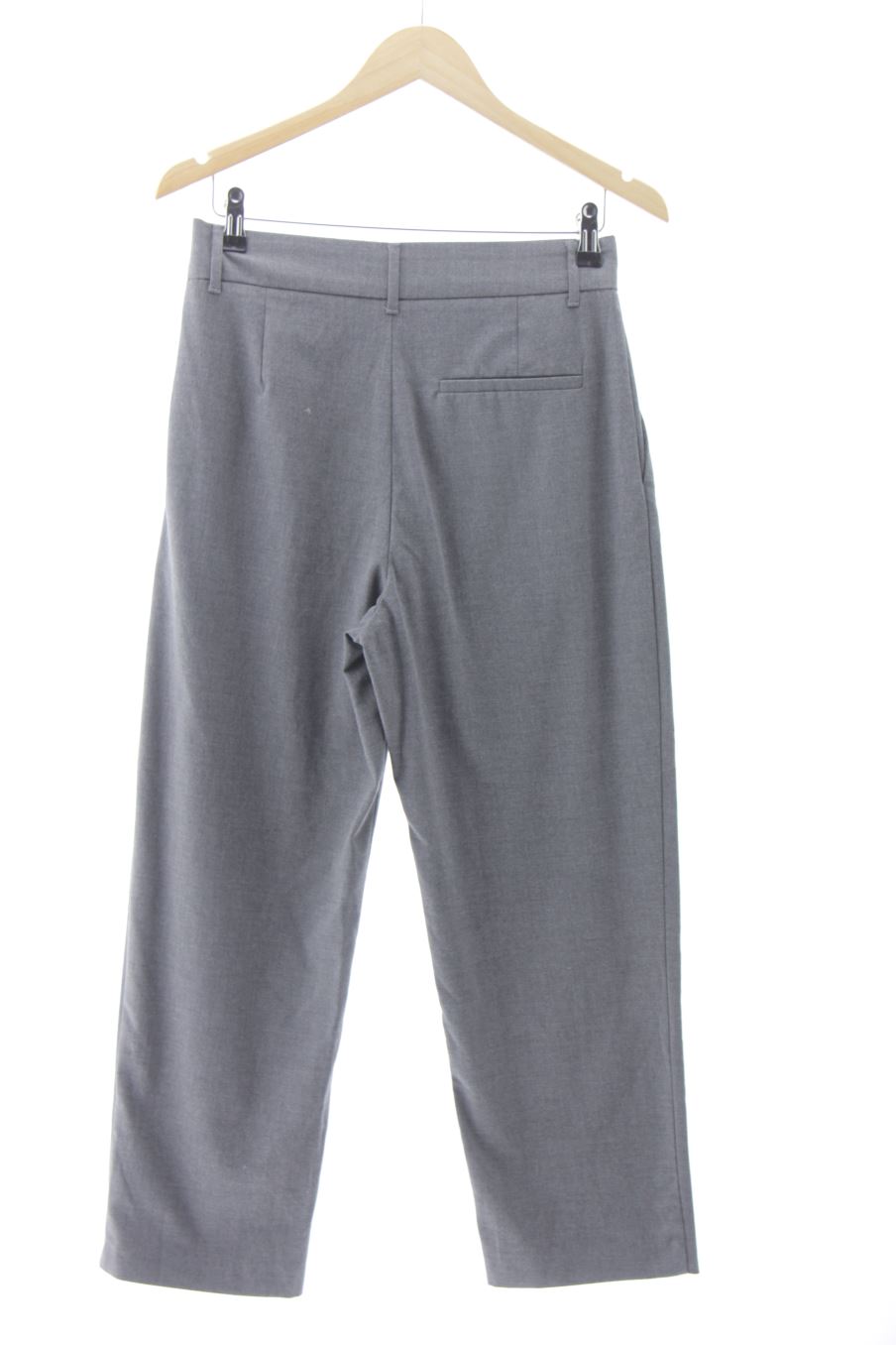 Pantalón de Zara de la talla XS, de color gris