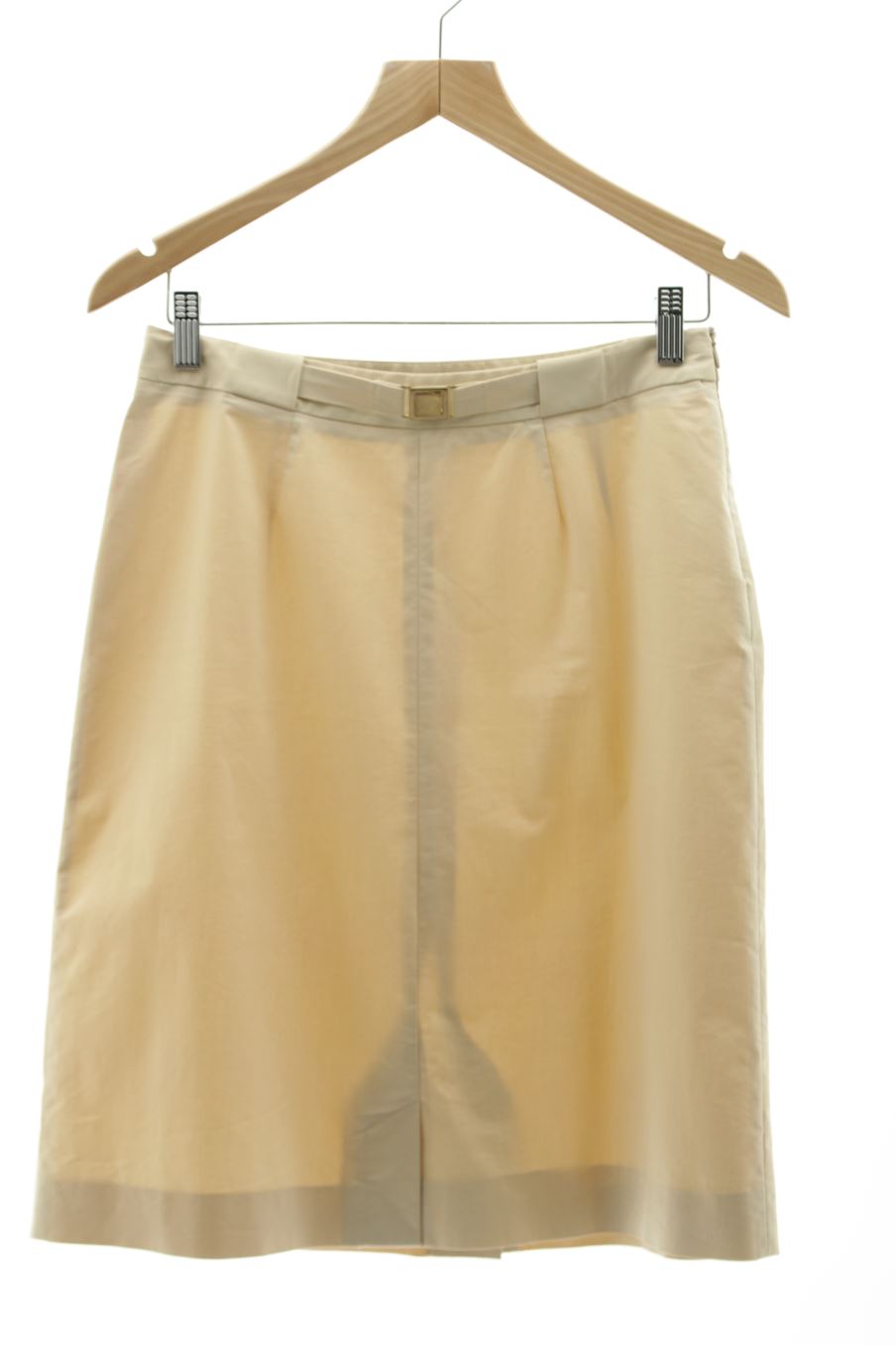Jupe Blue E. By Les Copains de la taille 42, de couleur beige