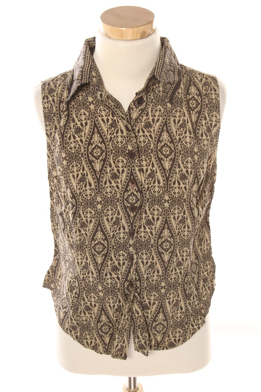 Camisa sin mangas de Mondi de la talla L, de color estampado