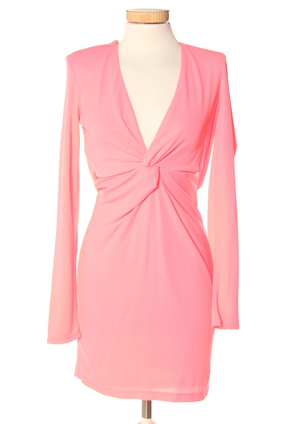 Vestido casual de Zara de la talla XS, de color rosa