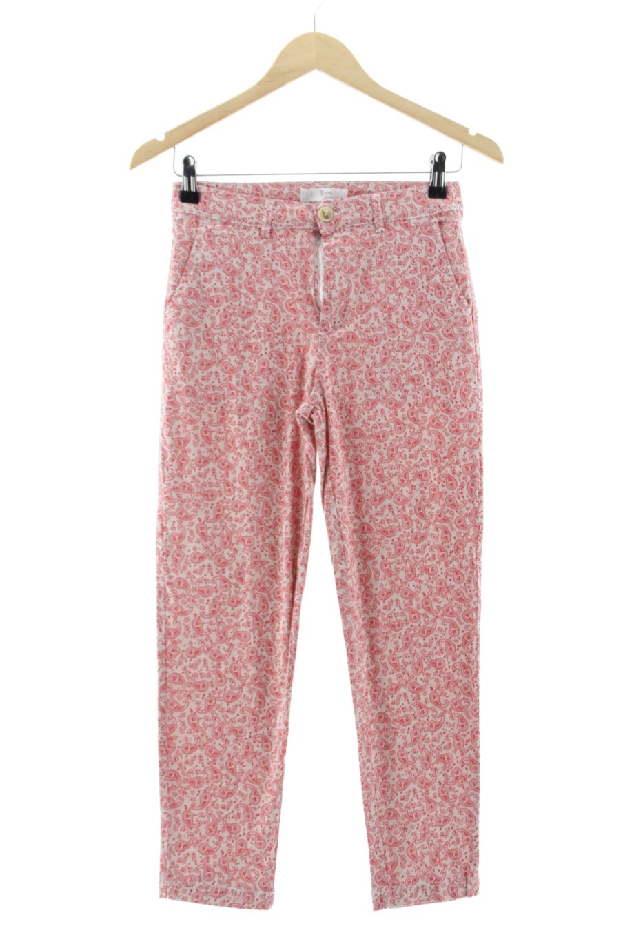 Pantalon Sarah John de la taille 34, de couleur rouge