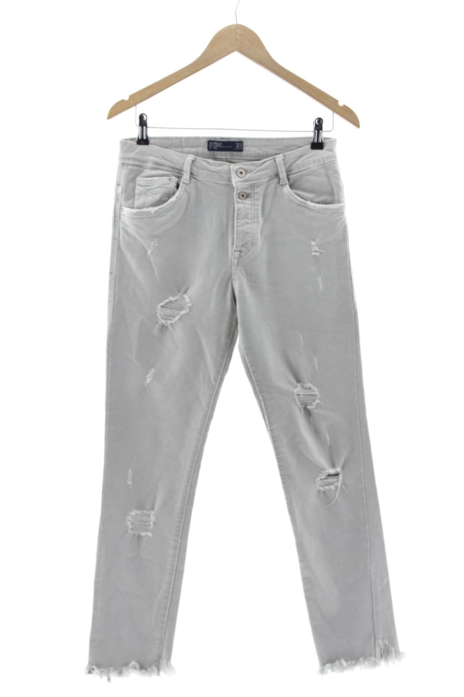 Jeans von trf (ZARA) Größe 36, Farbe Grau, aus Jeanskleidung für