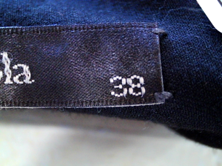 Pantalon BIMBA Y LOLA de la taille 38, de couleur noir