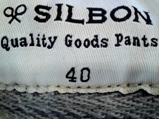 Pantalon largo de Silbon de la talla 40