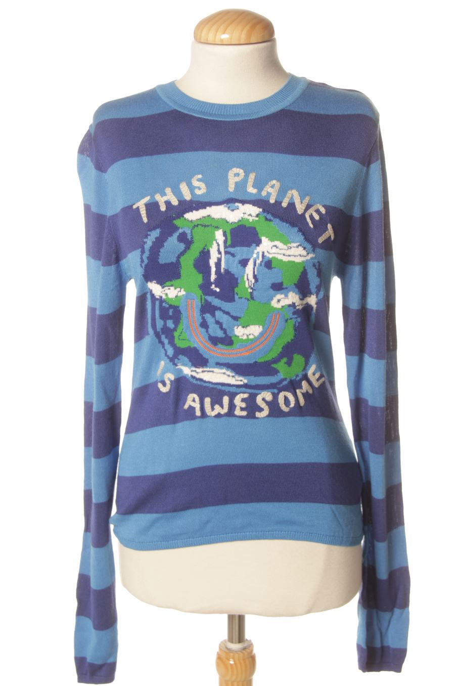 Pull Desigual de la taille M, de couleur bleu