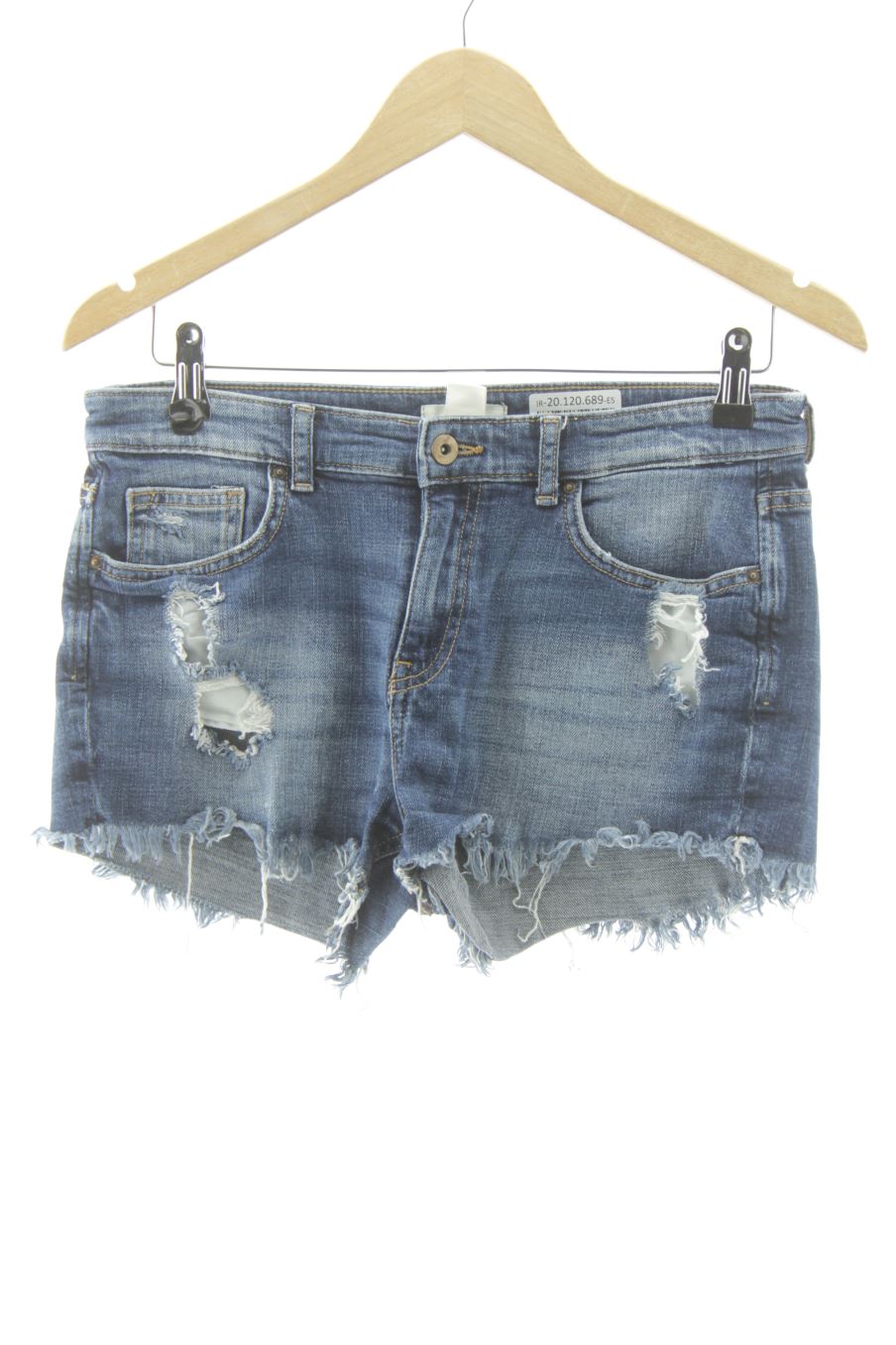 Kurze Hose von H&M Größe 36, Farbe Blau, aus Jeanskleidung für