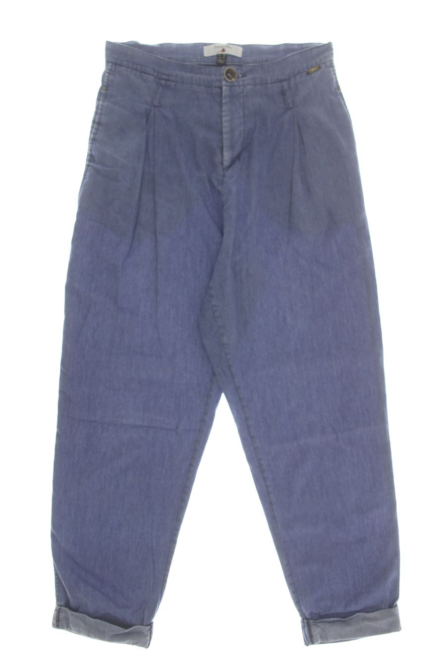 Pantalón Casual de paramita de la talla M, de color azul