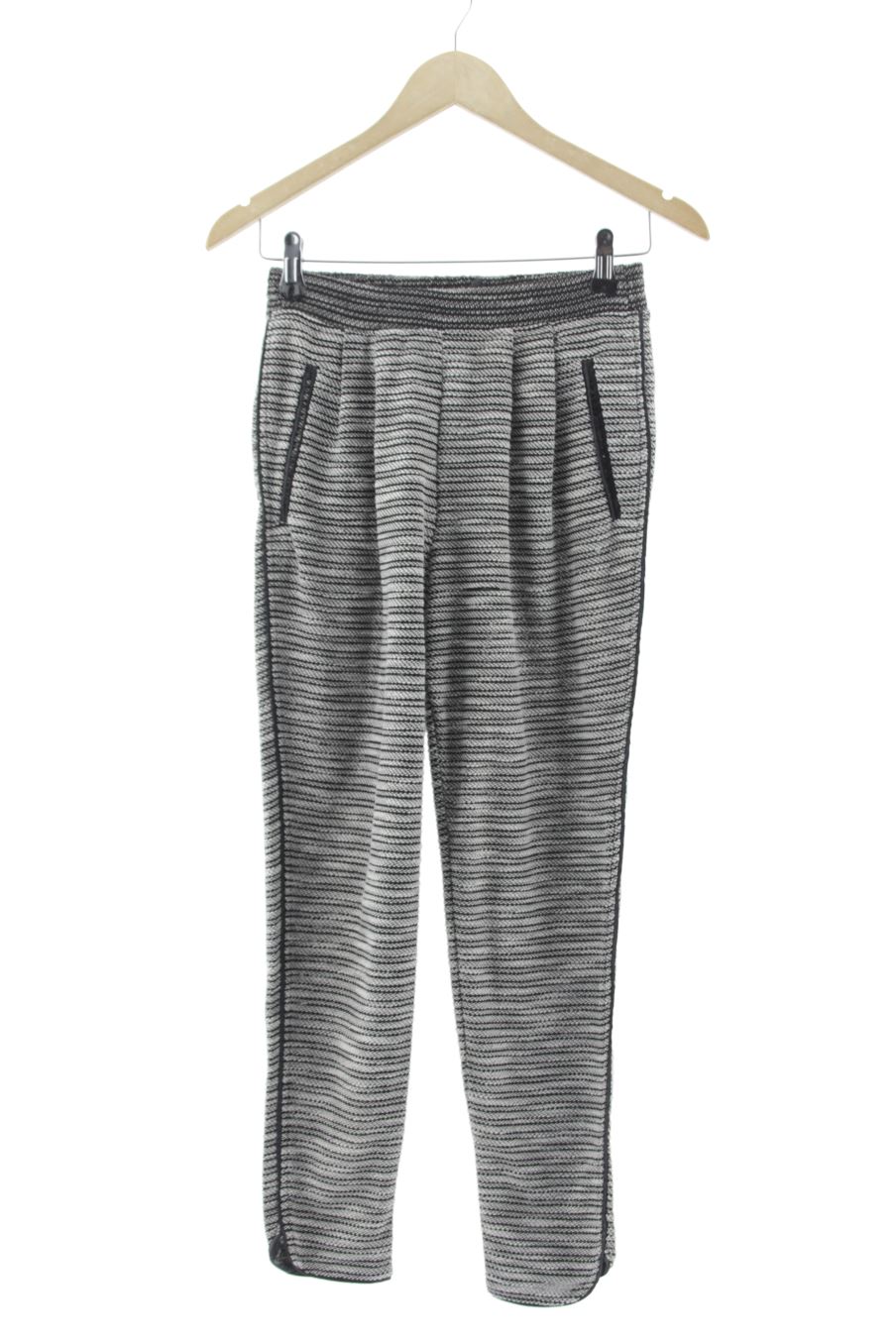 Casual Hose von H&M Größe XS, Farbe Grau, für