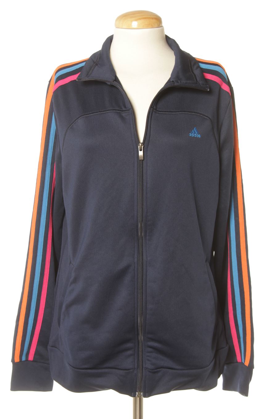 Sweat Adidas de la taille L de couleur bleu marine
