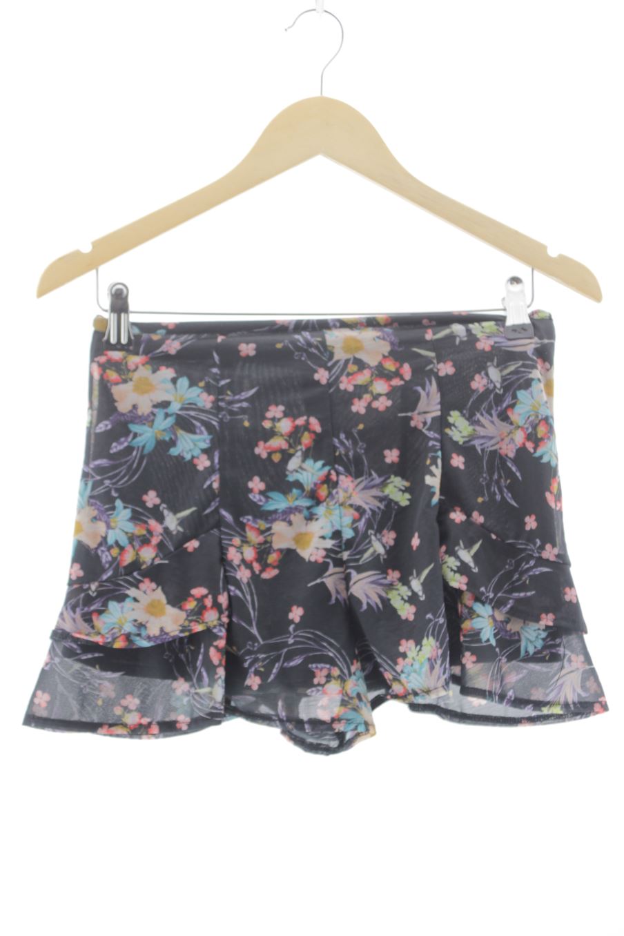 Shorts Pull & Bear de la taille S, de couleur fleurs