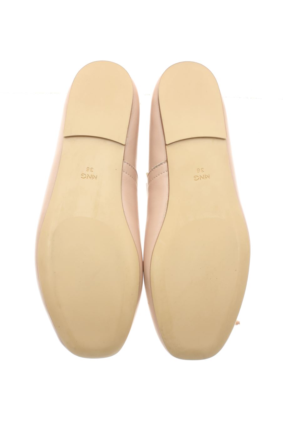 Bailarinas de Mango de la talla 36, de color beige de