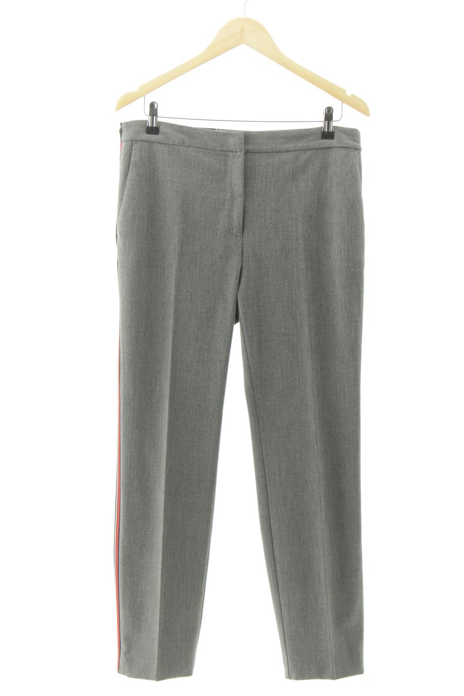 Pantalon Zara de la taille XL, de couleur gris