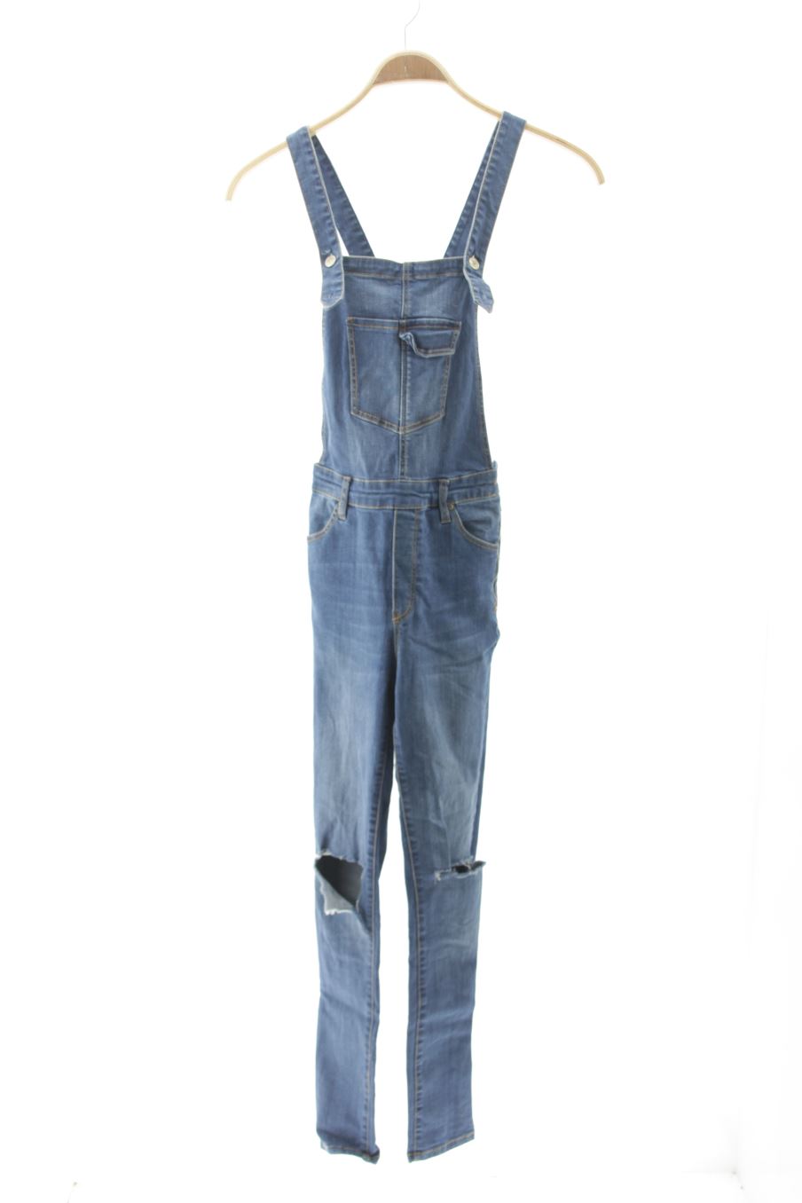 Combinaisons Stradivarius de la taille 34, de couleur bleu de denim