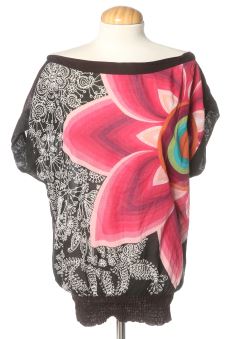 Blusa de manga corta S Desigual, foto 1 de 2