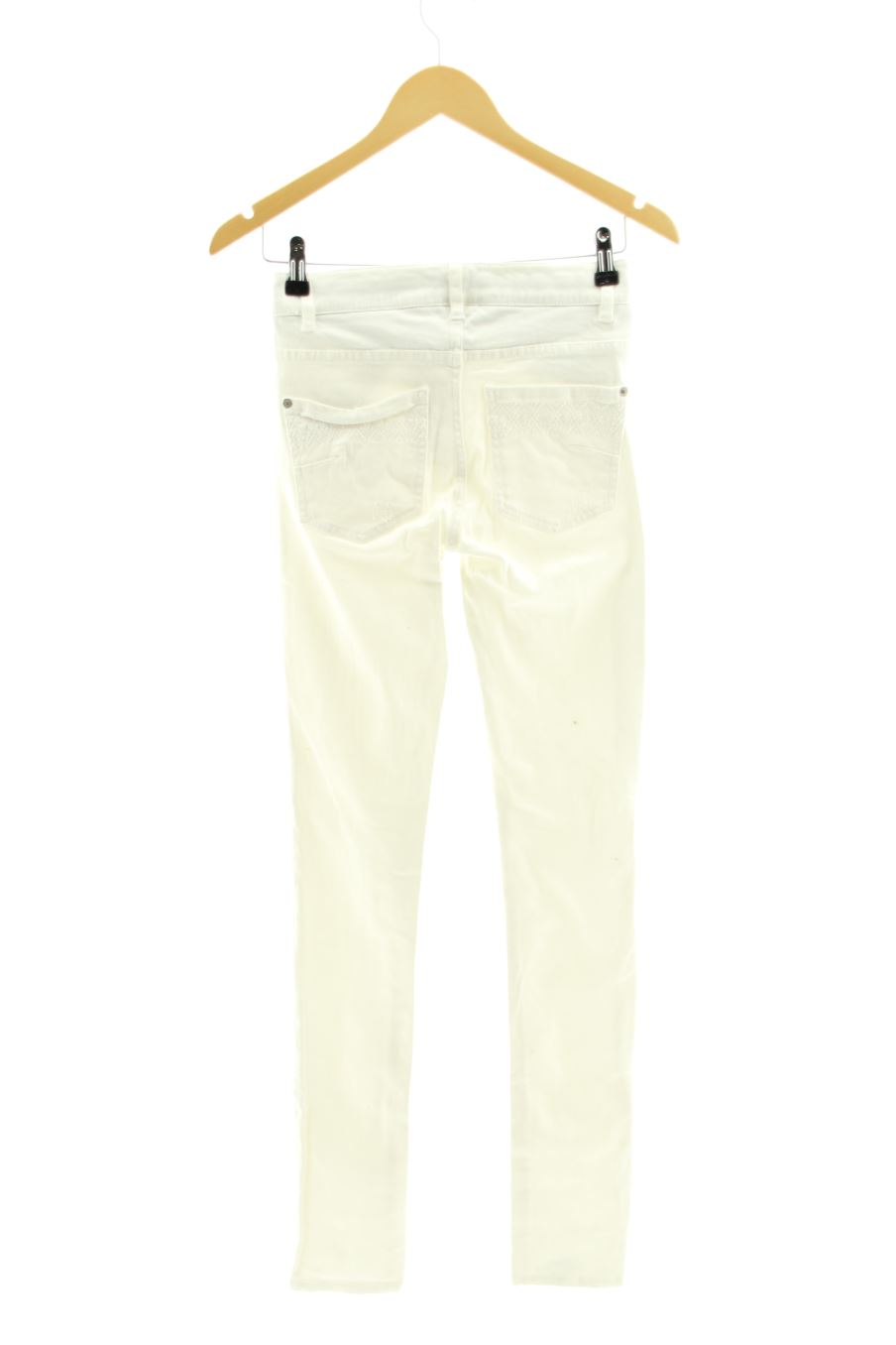 Jeans Ikks de la taille 34, de couleur blanc de denim