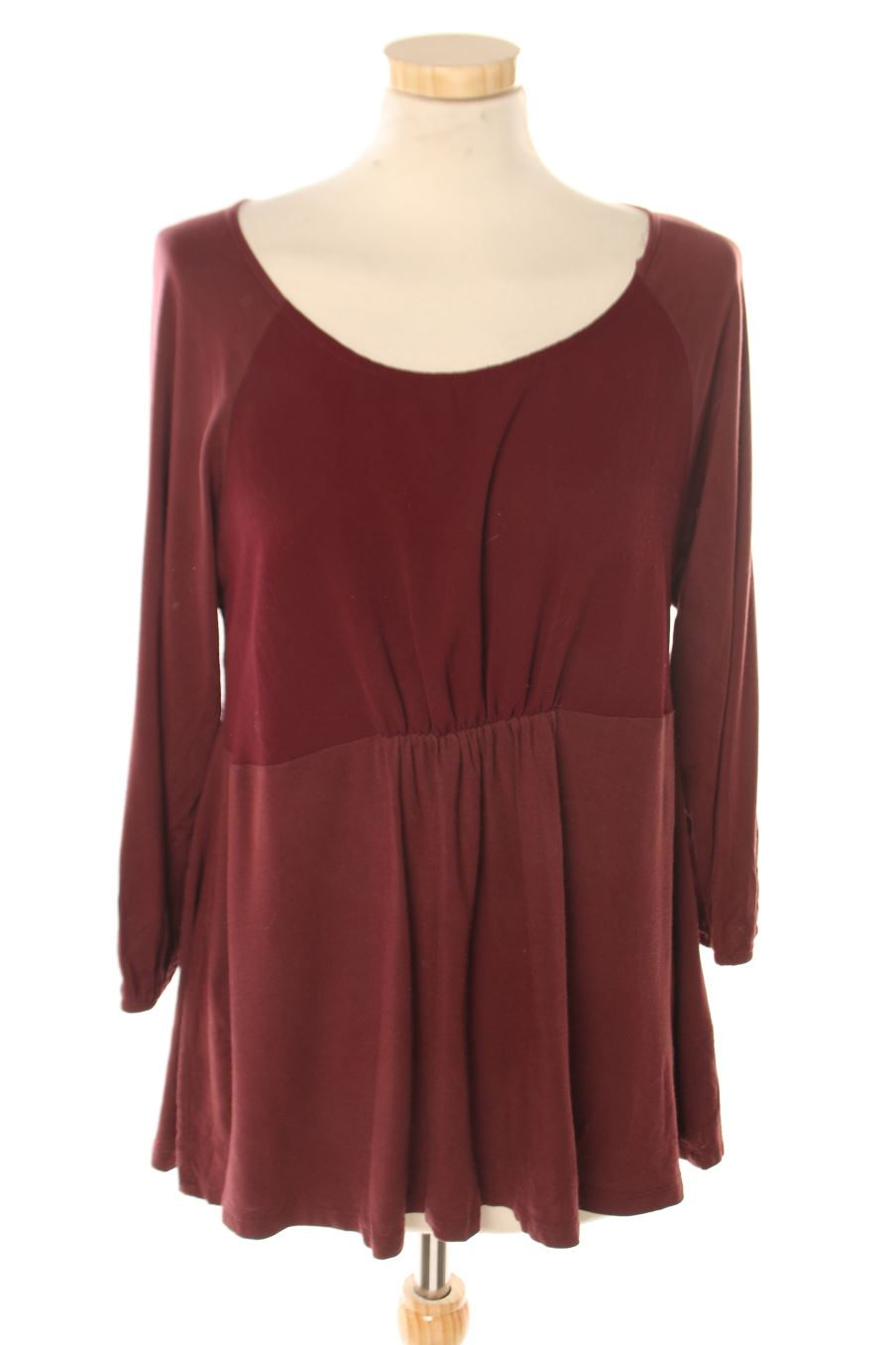 T-shirt à manches longues Okeysi de la taille S, de couleur bordeaux