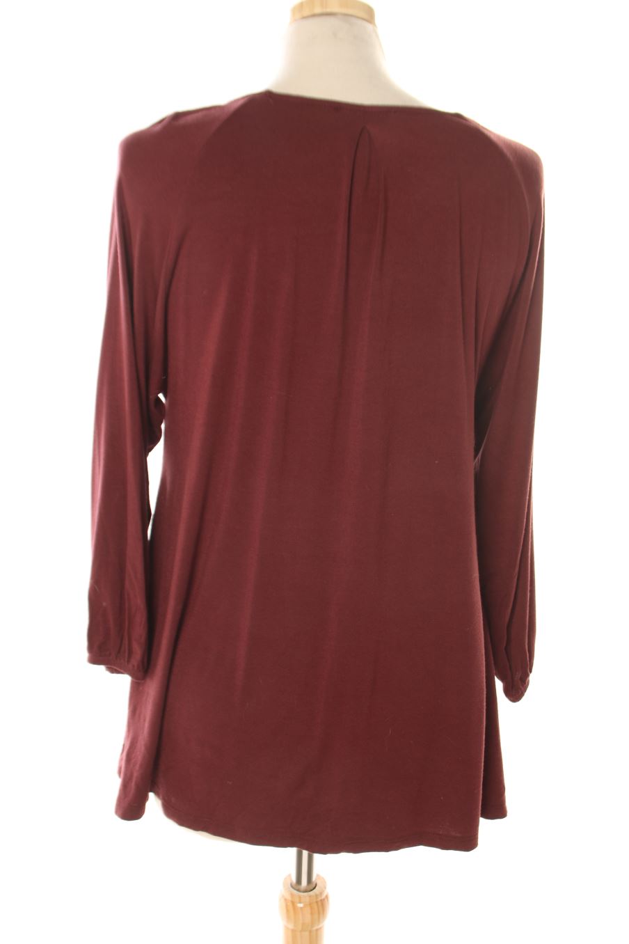 T-shirt à manches longues Okeysi de la taille S, de couleur bordeaux
