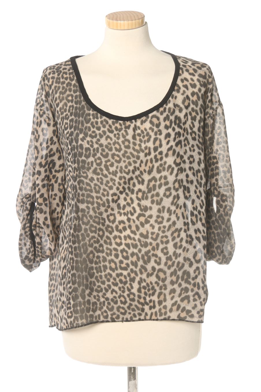 Blusa a maniche lunghe de PERCENTIL de la talla M, de color stampa animalier