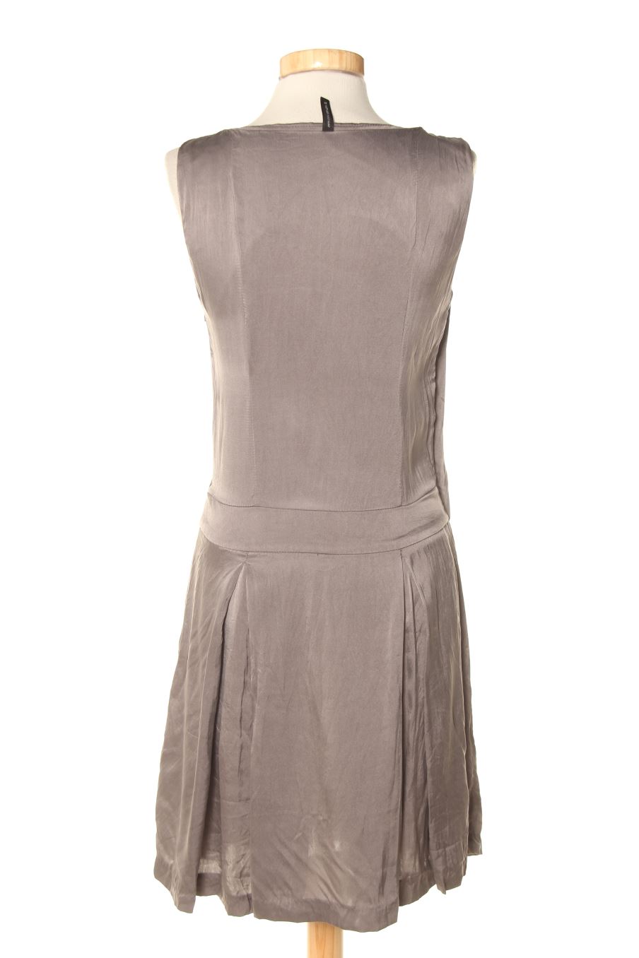 Robe casual Naf Naf de la taille 38, de couleur gris