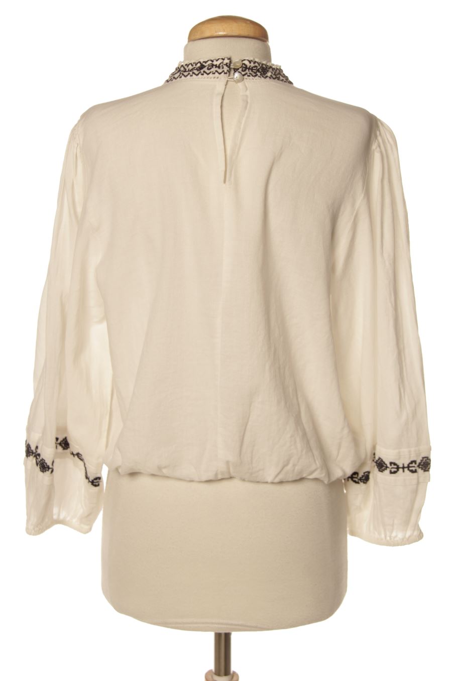 Blouse à manches longues Sfera de la taille S, de couleur blanc