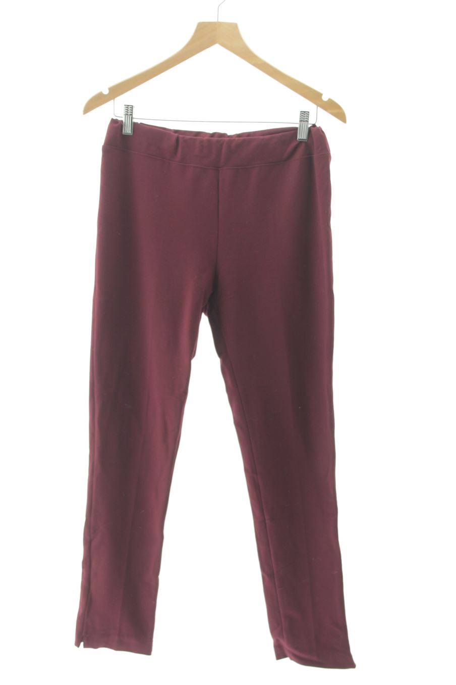 Pantalon Casual Milano de la taille L, de couleur bordeaux