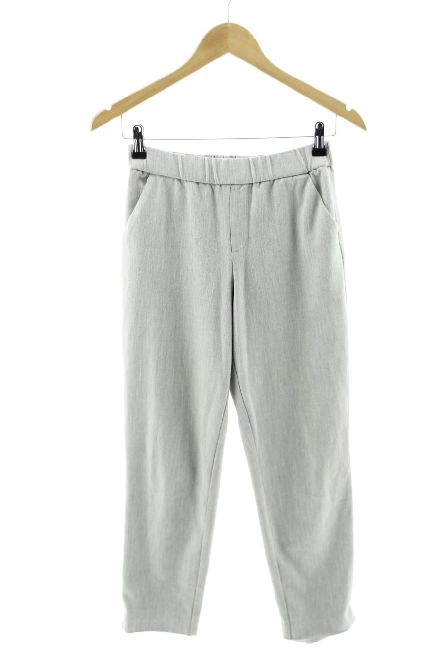 Pantalon Trf (ZARA) de la taille S, de couleur gris
