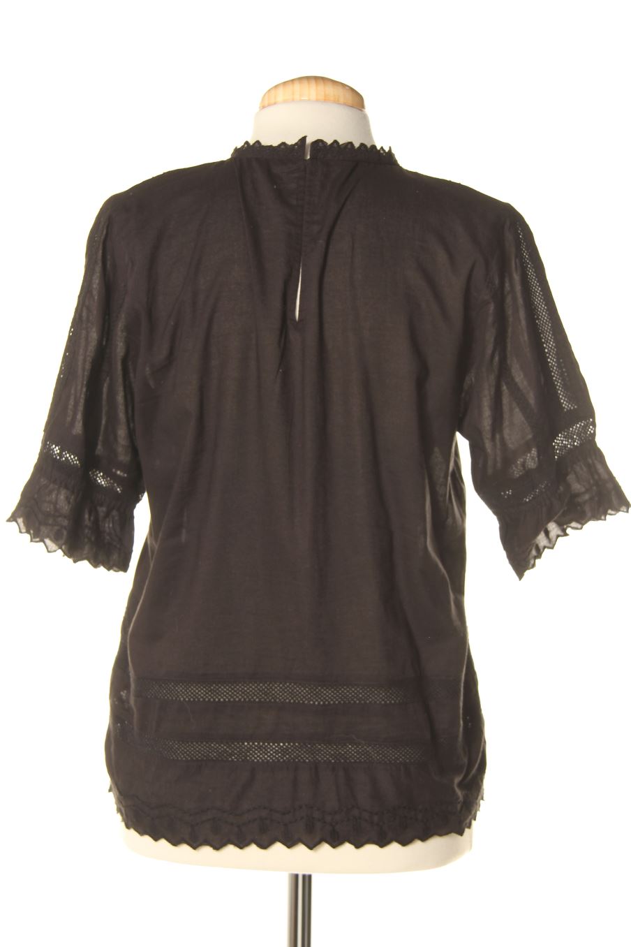 Blusa de manga corta de Scalpers de la talla M, de color negro