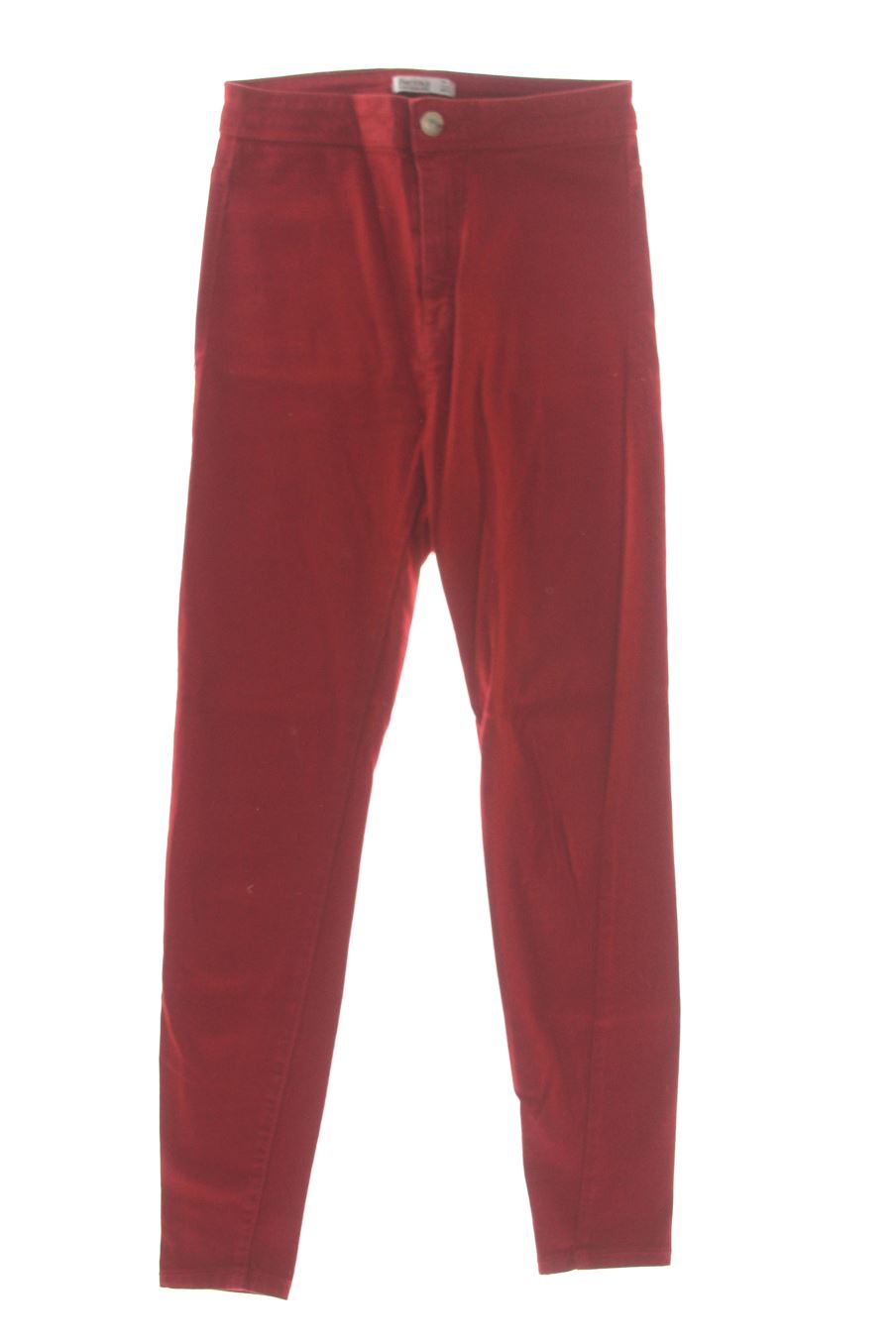 Jeans von Bershka Größe 38, Farbe Rot, aus Jeanskleidung für