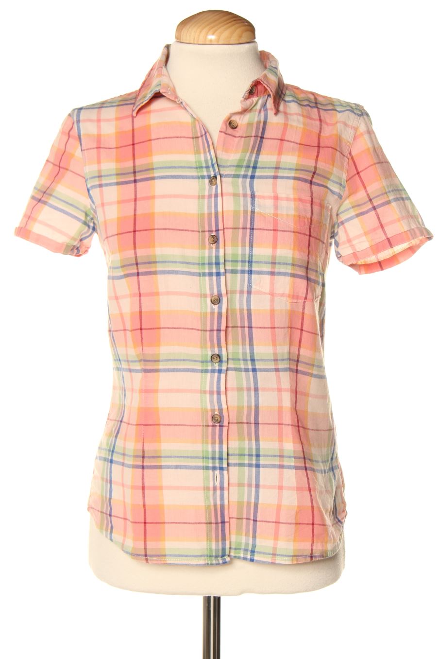 Camicia de H&M de la talla 36, de color quadri