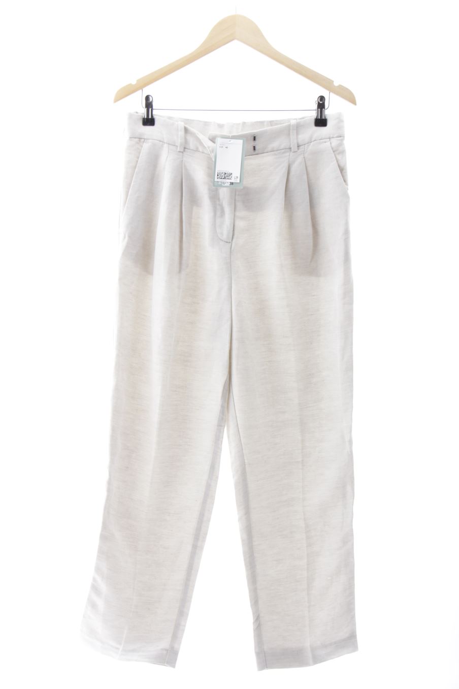 Pantalón de H&M de la talla 42, de color gris