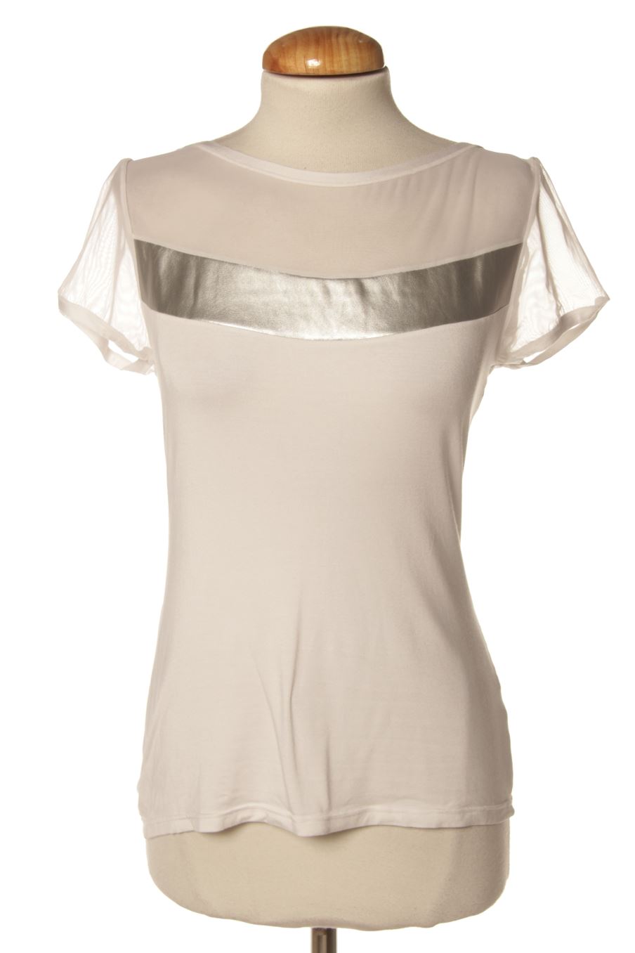 T-shirt Janira de la taille L, de couleur blanc