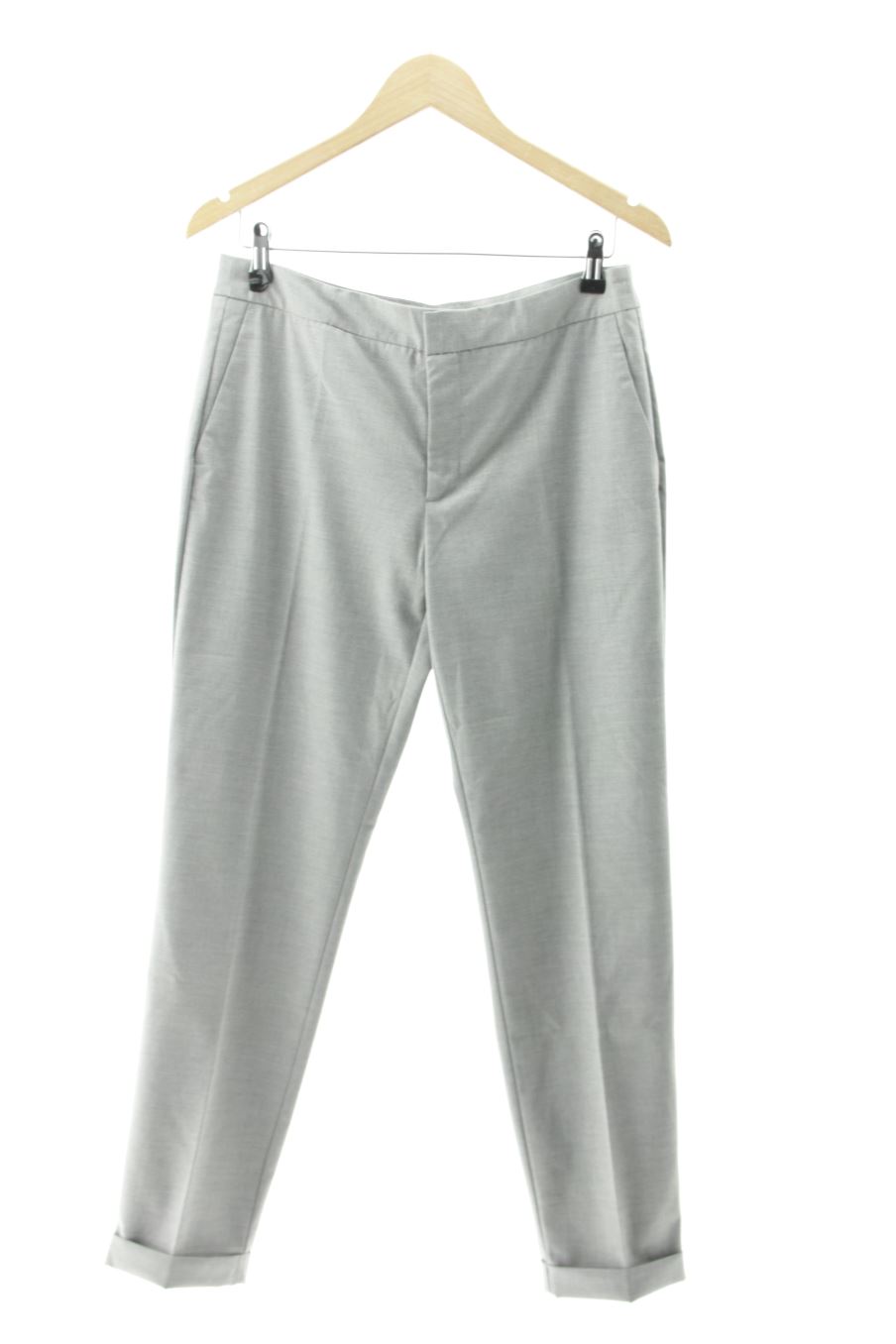 Pantaloni de Zara de la talla 38, de color grigio