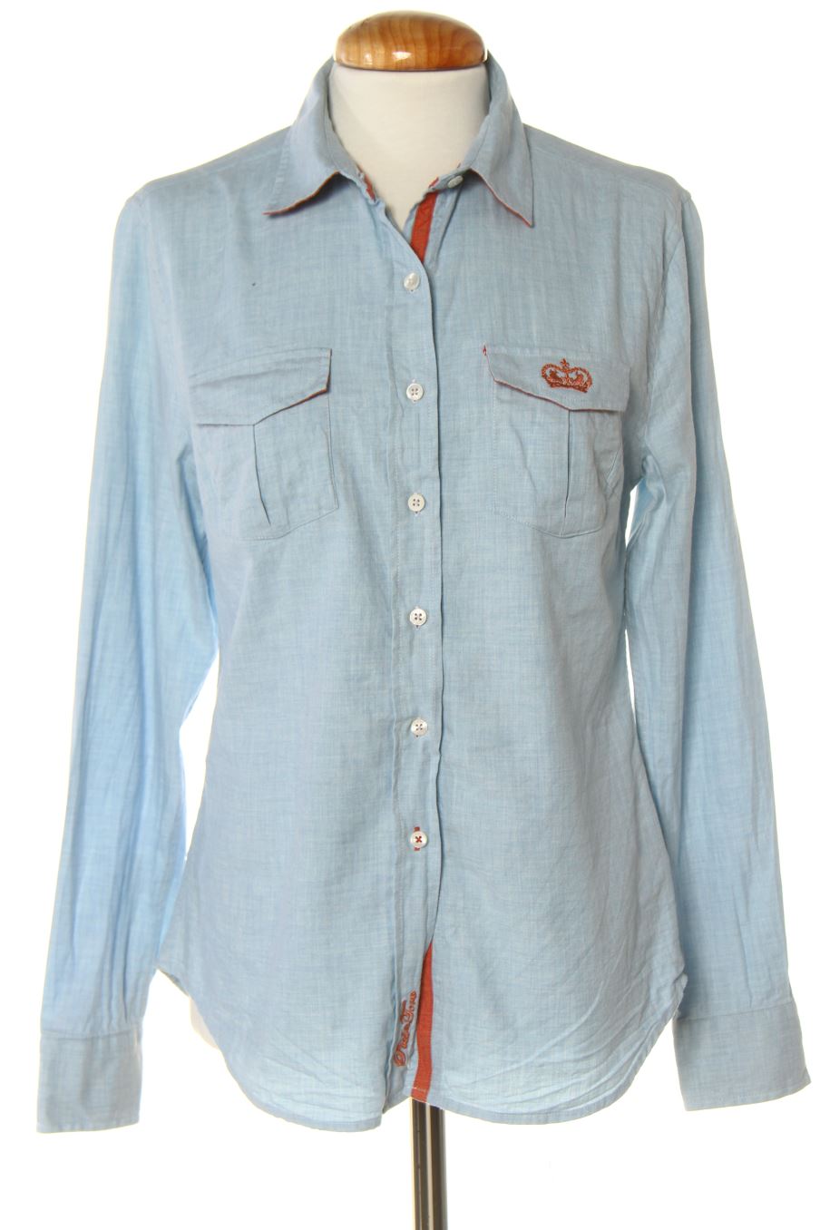 Chemise Piel de toro de la taille S, de couleur bleu