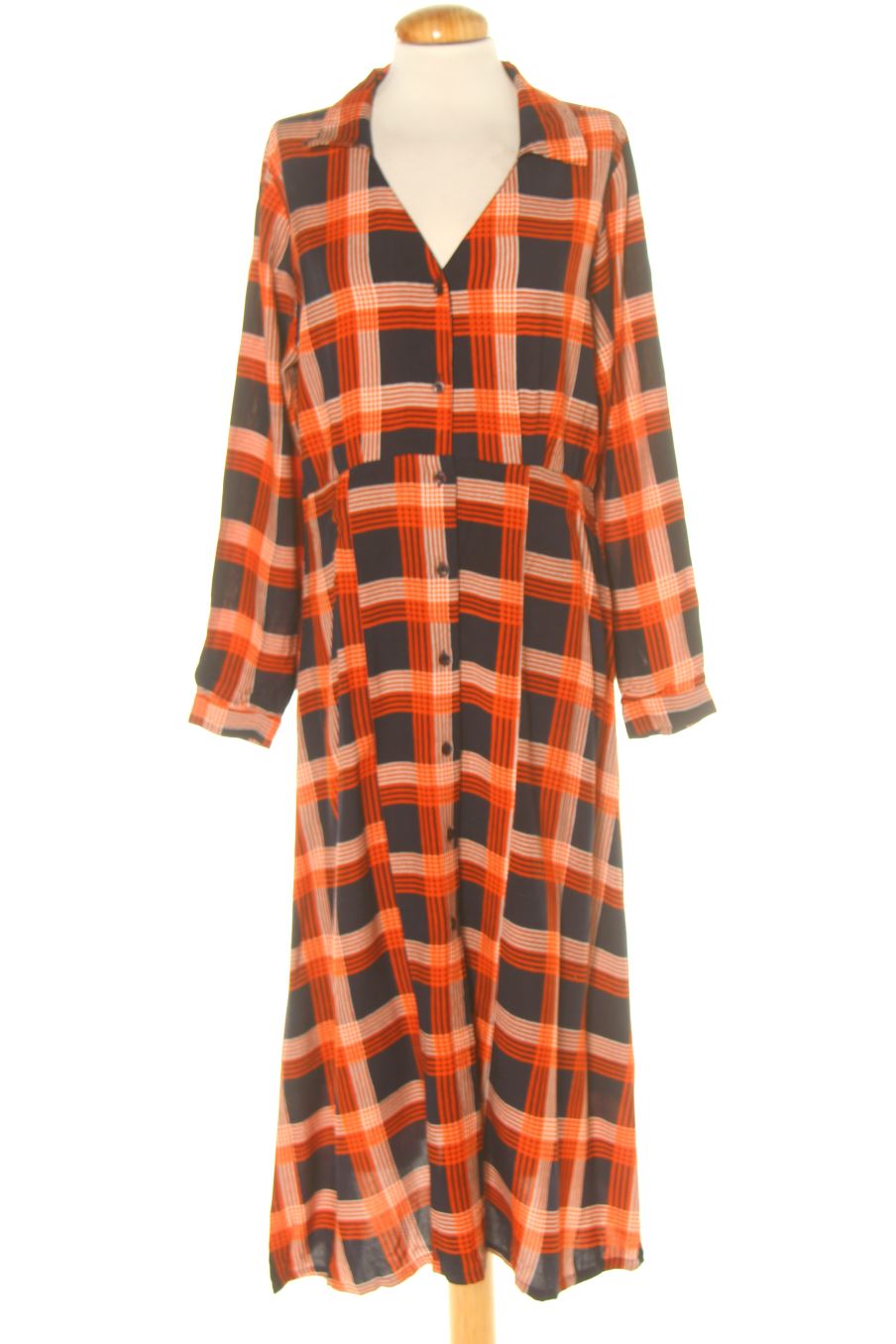 Robe casual Compañía Fantástica de la taille M, de couleur carreaux