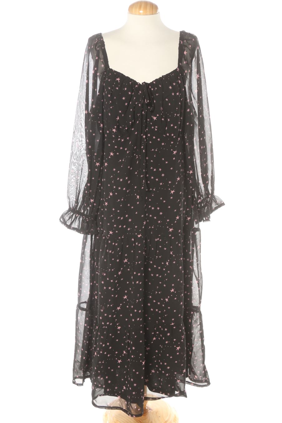 Robe casual Violet de la taille XL, de couleur imprimés
