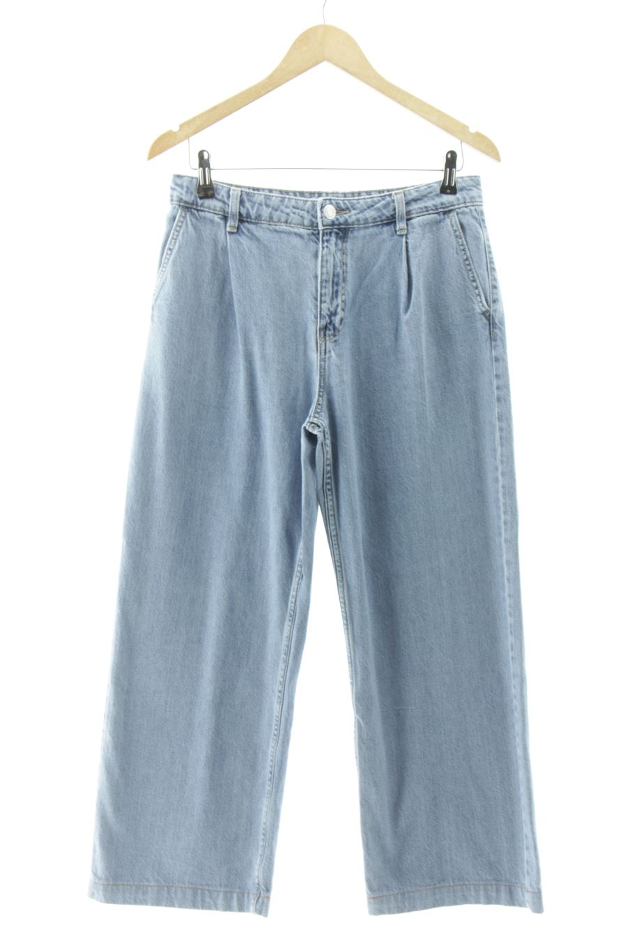 Jeans Mango de la taille 38, de couleur bleu de denim