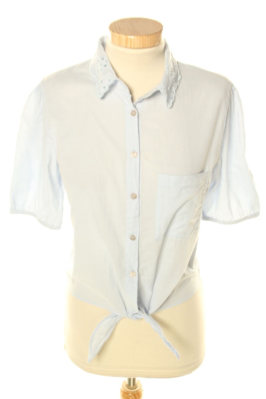 Blouse à manches courtes Pimkie de la taille S, de couleur bleu