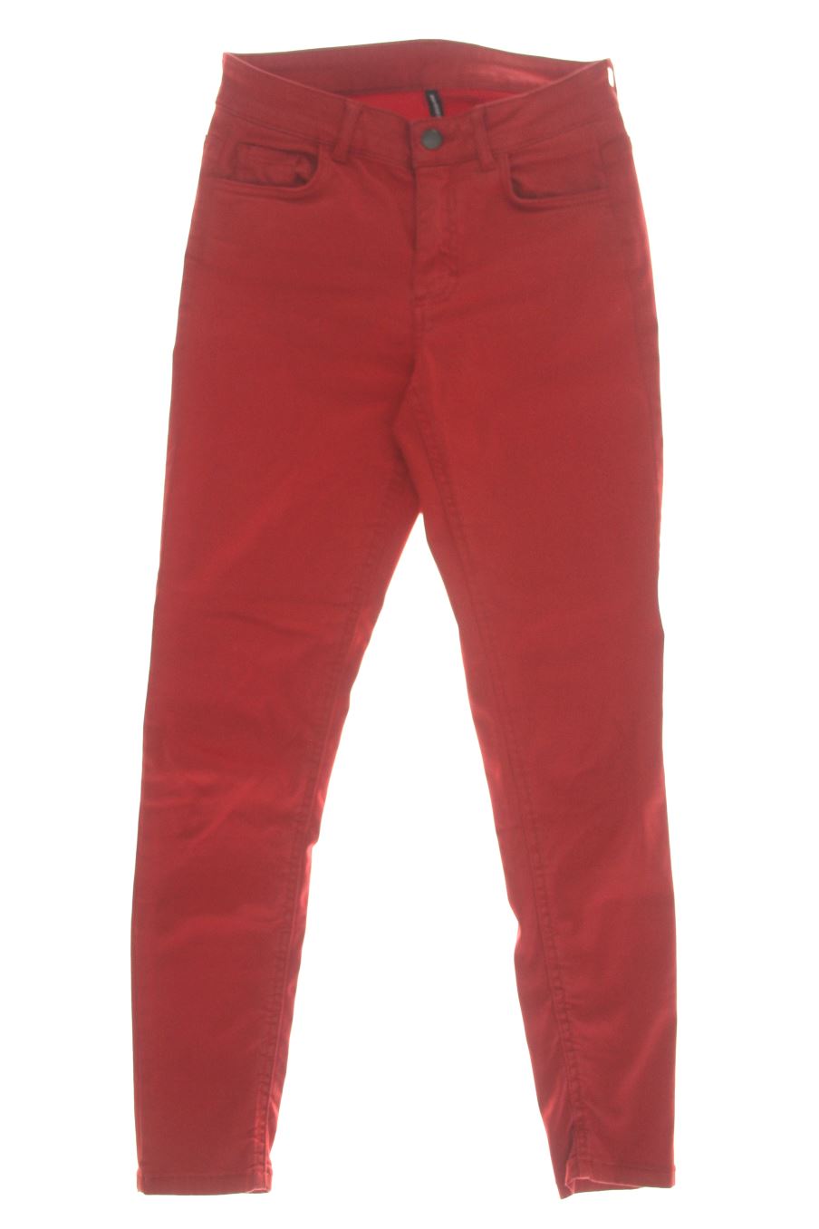 Jeans Calzedonia de la taille S, de couleur rouge de denim