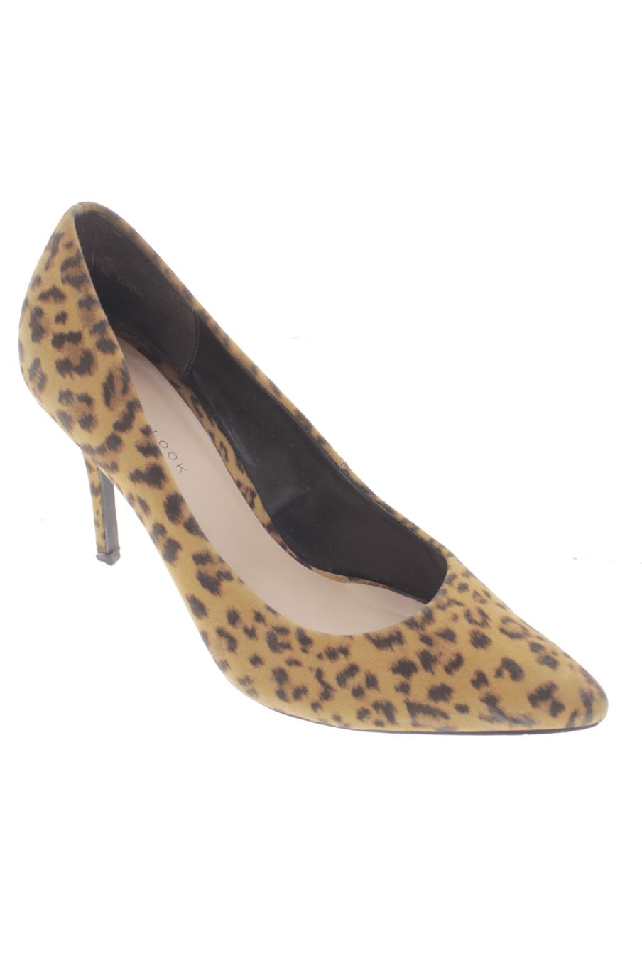 Zapatos de tacon de new look de la talla 39, de color animal print de